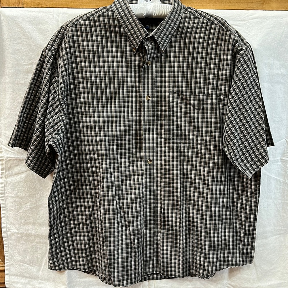 Enro-Chatham Cloth Short Sleeve button down shirt